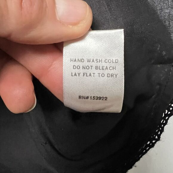 See & Be Seen Floral Embroidered Mini Sheath Dress Dark Romantic Whimsical Artsy - Picture 11 of 13